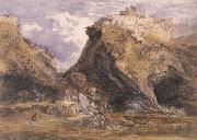 Samuel Palmer View at Tintagel oil painting reproduction